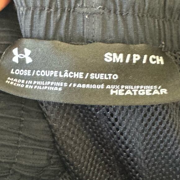 Under Armour Heat Gear Pants Women S Black Wide Leg Track Zip Boot Lined Pockets - Picture 2 of 14